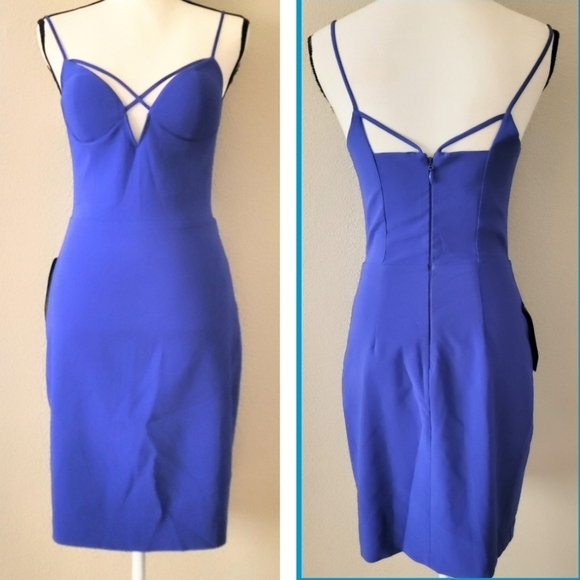 💜NWT Bebe Dress - Picture 1 of 2